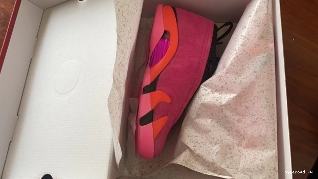 DH4121-600 (W) Pink 14 Jordan Shocking Low Retro 0527